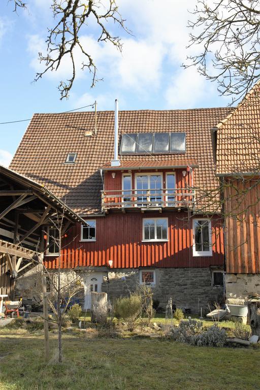 Gemuetliche Gaestezimmer In Einem Neu Sanierten Fachwerkhaus Sachsenheim Eksteriør bilde